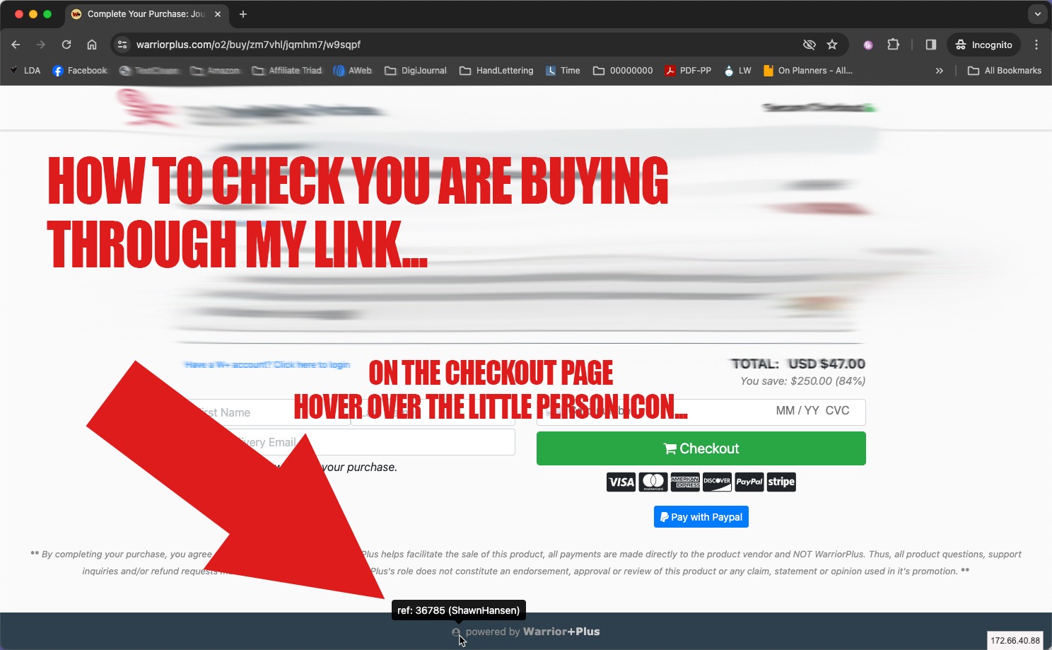 How to Buy Through My Warrior+ Plus Link