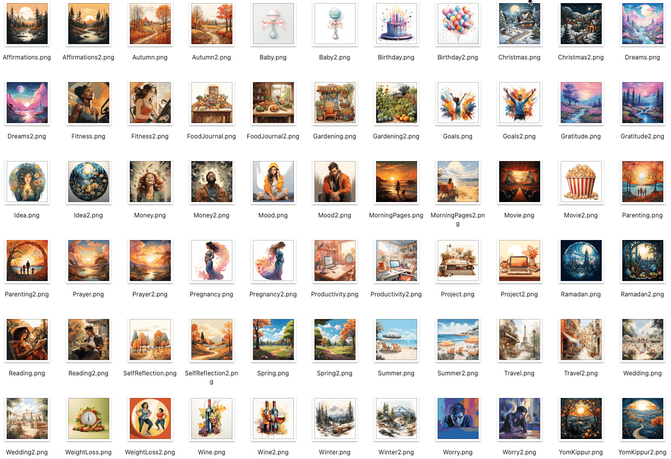 Graphics - 12 x 12 - Sample