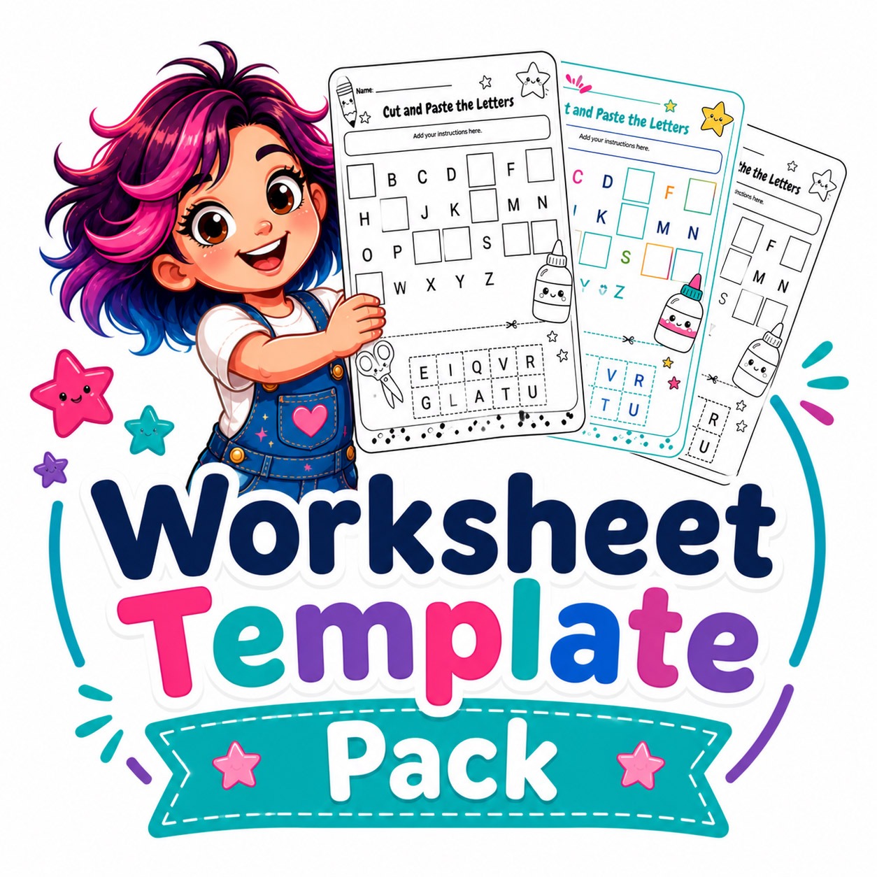 Worksheet Template Pack by Shawn Hansen