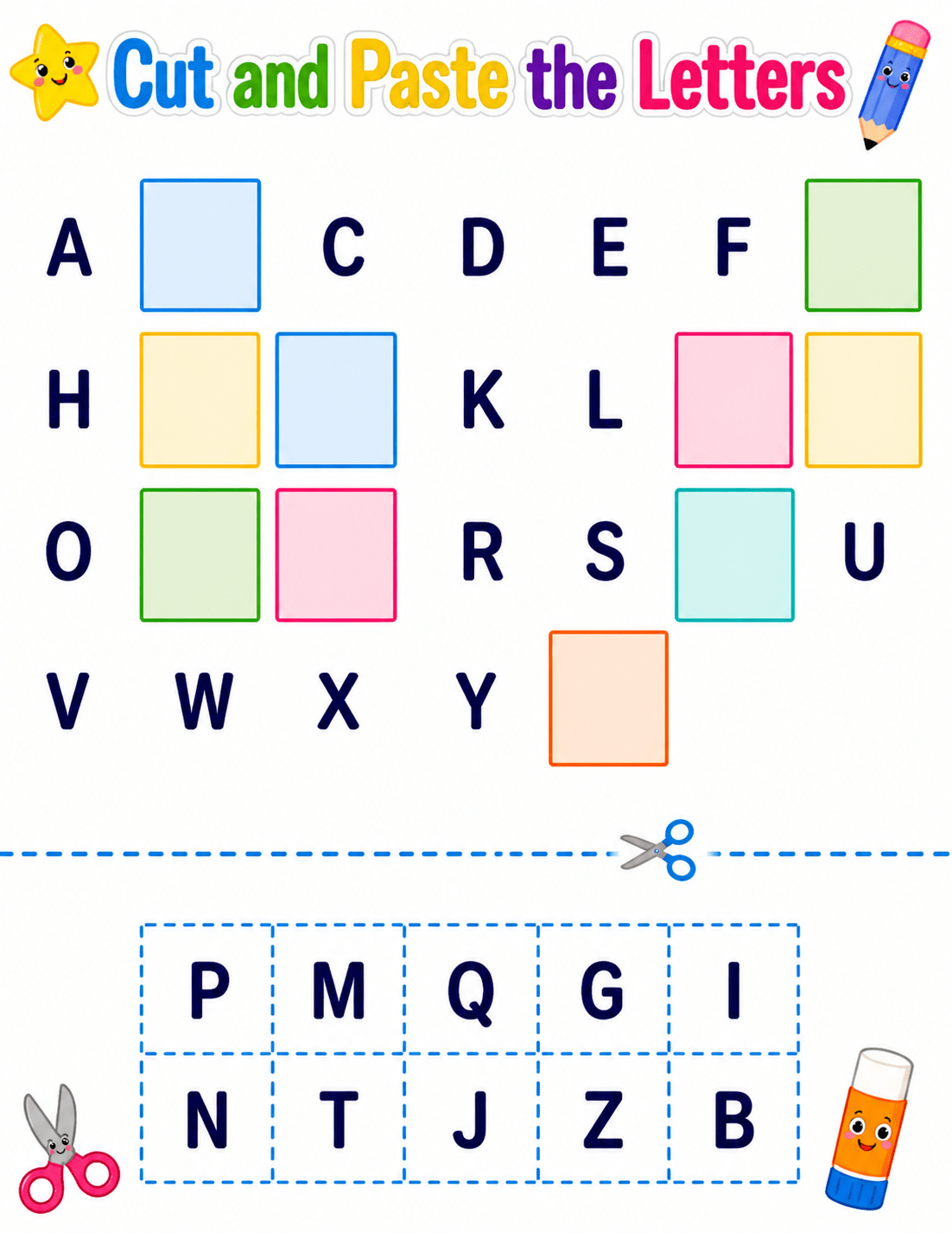 Worksheet 01 - Fun Rainbow