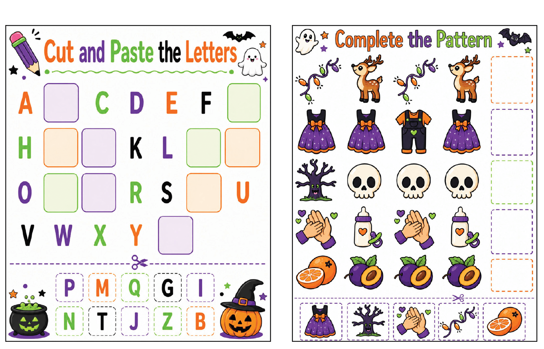 Halloween Vibes Color Palette