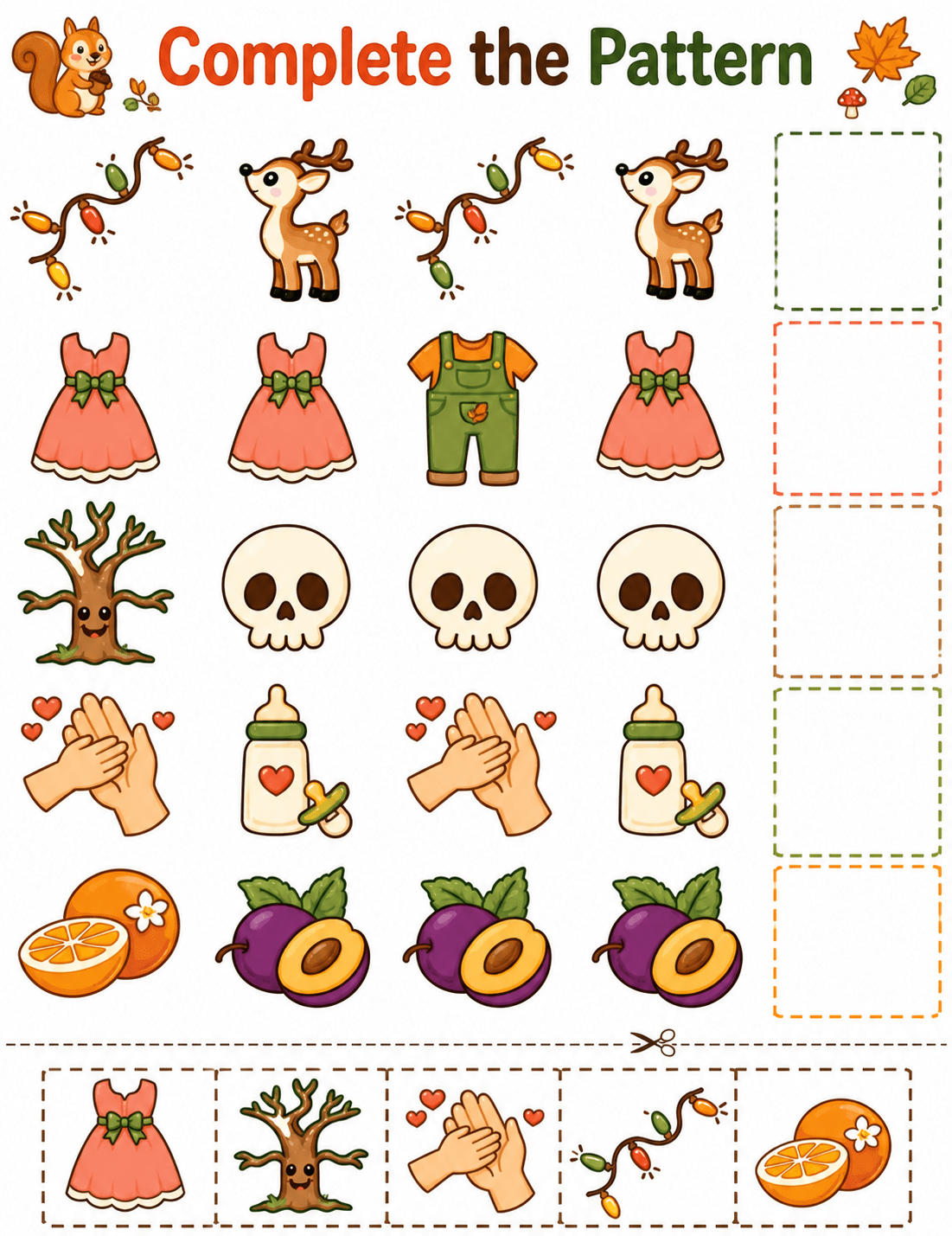 OTO Worksheet 01 - Woodland Wonders