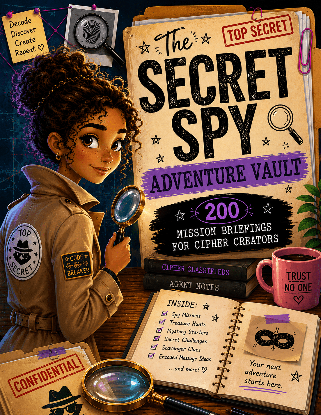 The Secret Spy Adventure Vault by Shawn Hansen