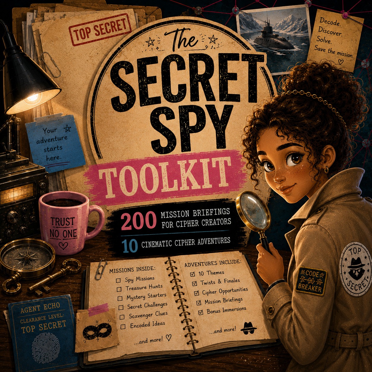 Secret Spy Toolkit by Shawn Hansen