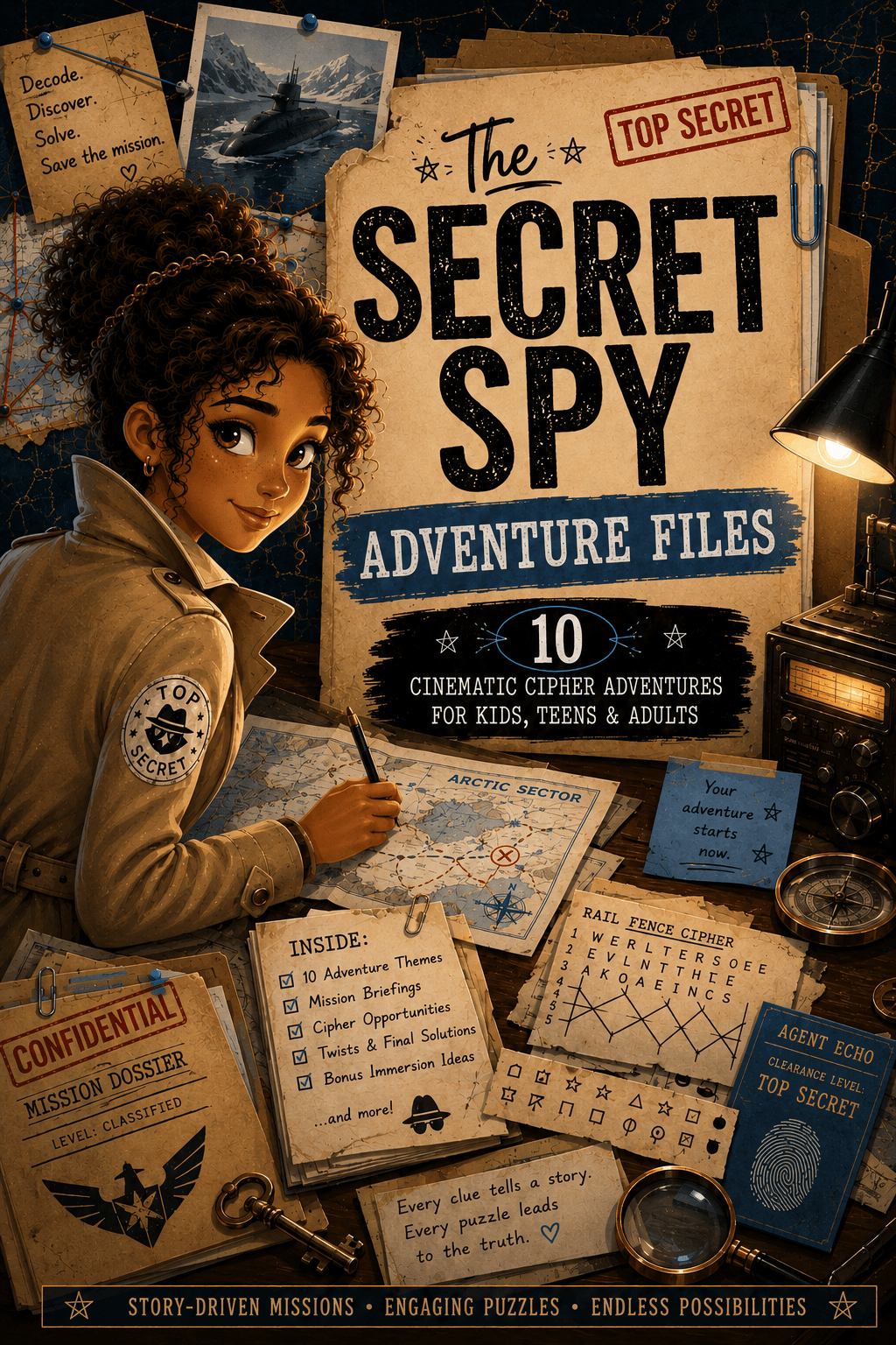 The Secret Spy Adventure Files by Shawn Hansen